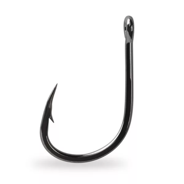 Mustad Iseama Twist Hook 1 10 Stk. Öhr-Haken, mit Widerhaken für Karpfen