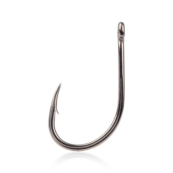 Mustad Big Gun® Titan Steel 5/0 Öhrhaken, mit Widerhaken 5 Stk.