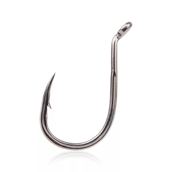 Mustad Notorious Titan Steel 4/0 Ösen, Widerhakenhaken 5 Stk.