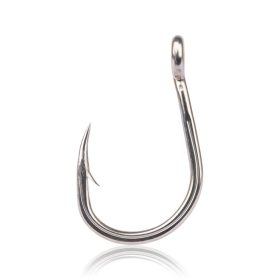   Mustad Un Jigging Hook Titan Steel 5/0 Öhrhaken, mit Widerhaken 5 Stk.