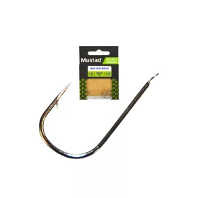   Mustad Ulra NP Wide Gape Power Spade Barbed 12 Mit Plättchen, mit Widerhaken Haken 15 Stk.