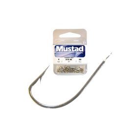 Mustad Crystal Nickel 3/0 Brassenhaken 25 Stück