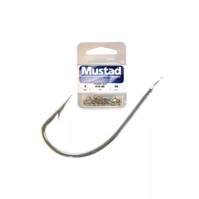 Mustad Crystal Nickel 5/0 Brassenhaken 25 Stk.