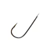 Mustad Match Feeder Round Bend Match Gr. 12 Plattenhaken, mit Widerhaken 15 Stk.