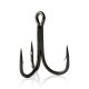 Mustad Needlepoint Treble Hook 2 Drilling 6 Stk.