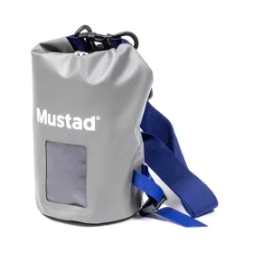Mustad Daybreak Dry Bag 2-3l Grau-Blau Wasserdichte Tasche