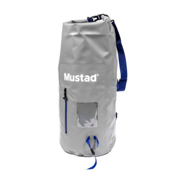 Mustad Daybreak Dry Bag 40l Grau-Blau Wasserdichte Tasche