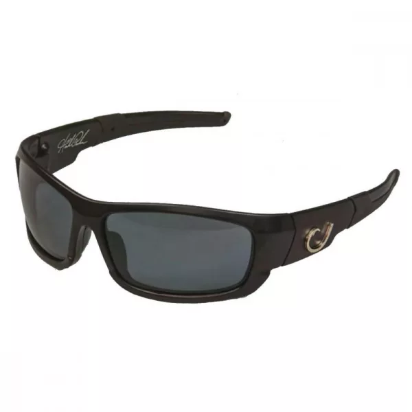 Mustad HP Polarisierte Sonnenbrille - Black Frame, Smoke Lens