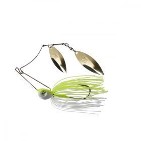 Mustad Arm Lock Chartreuse Weiß 14gr Spinnerbait