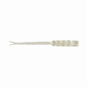   Mustad Aji Hellgramite 5,08cm Clear Rainbow Glitter Kunststoffköder 12 Stk.