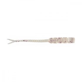   Mustad Aji Hellgramite 5,08cm Clear Purple Glitter Kunststoffköder 12 Stk.