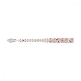   Mustad Aji Beaver Tail 6,35cm Clear Purple Glitter Plastikköder 12 Stück