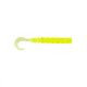 Mustad Aji Curly Tail 6,35cm Klar Chartreuse Plastikköder 12 Stk.
