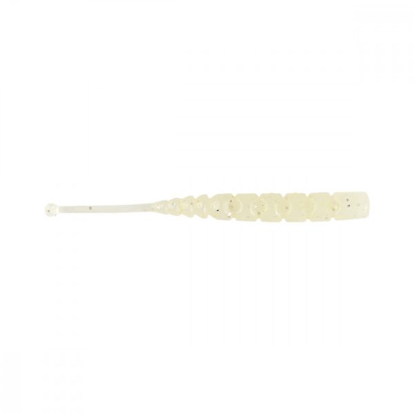 Mustad Aji Ball Tail 5,08cm White Luminous Plastikköder 12 Stück