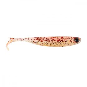   Mustad Mezashi Z-Tail Minnow 8,89cm Rotgold Glitzer Kunstköder 6 Stk.