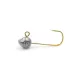 Mustad Finesse 6 2.5gr Jigkopf mit Haken 5 St.