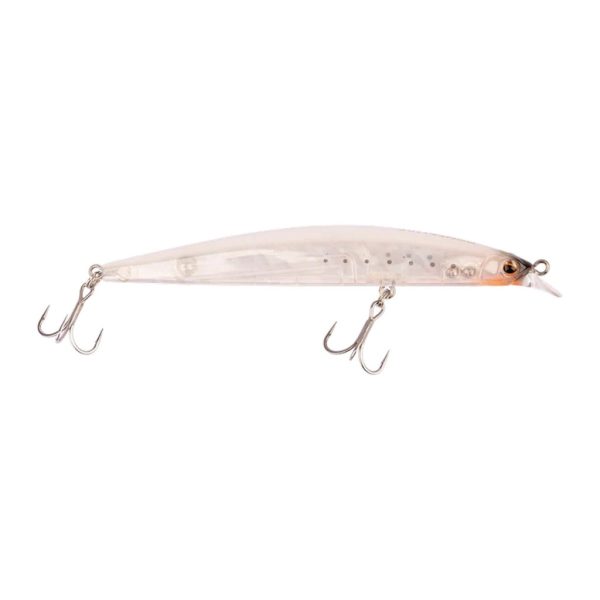Mustad Gonta Minnow 008 F Transparent Sirasu 11cm 11gr Schwimmender Wobbler