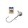Mustad Ball Jig Head With Keeper 30gr 6/0 Jigkopf mit Haken 25 Stk.