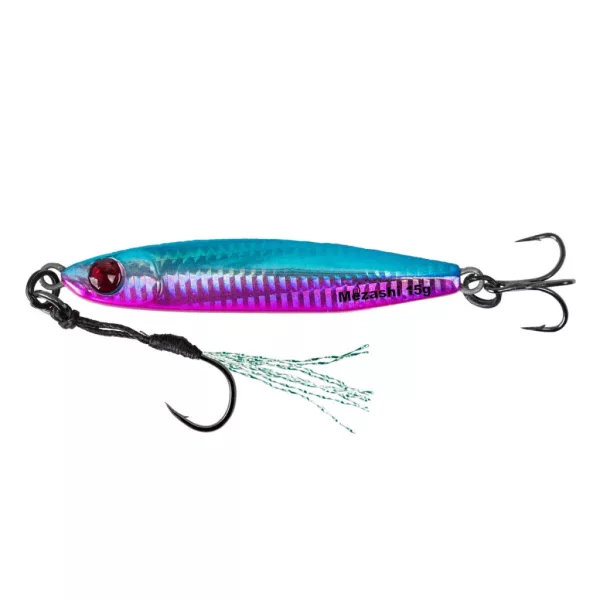 Mustad Mezashi UV Blau Pink 30gr Casting Jig
