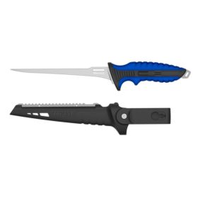   Mustad 17,78cm 4116 Stainless Steel Ultra Flex Fillet Knife Blaues Filetiermesser