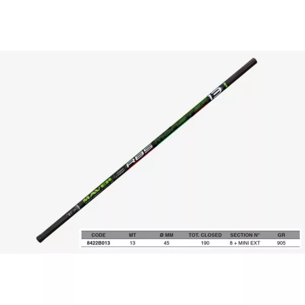 Maver Pole Monster Carp 13,0m Kopfrute