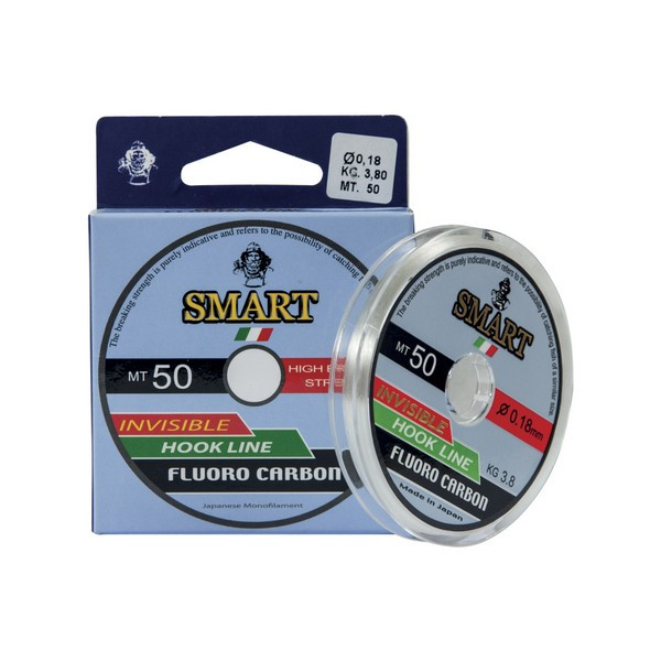 Maver Fluorocarbon Smart 50m 0,200mm Raubfischvorfach