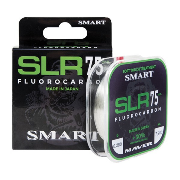 Maver Monofilo SLR Fluorocarbon 75m 0,170mm Monofile Vorfachschnur