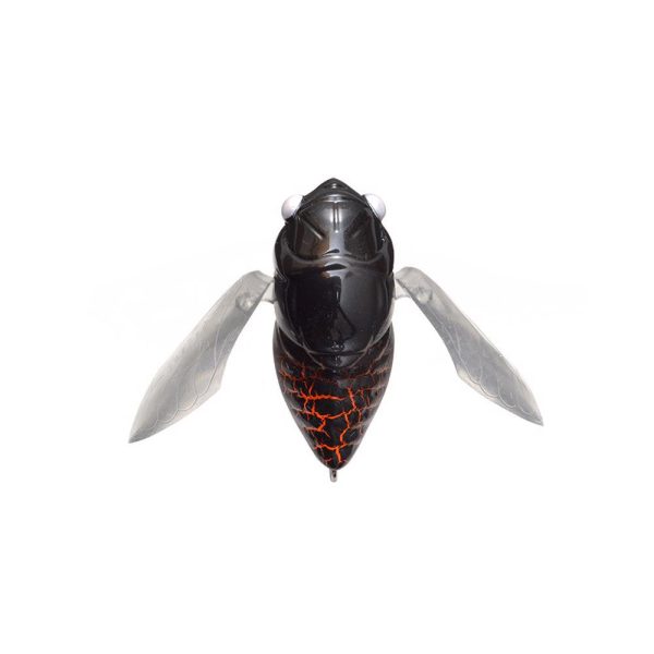 Megabass Gran Siglett 4,25cm 7gr FF Kuro Ageha Käfer Wobbler