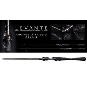   Megabass Levante JP F3-67LV Baitcast 204cm 3,5-14gr 1-teilige Casting Spinnrute