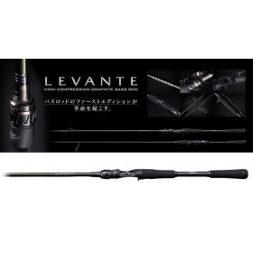   Megabass Levante JP F5-611LV Baitcast 210cm 10,5-42gr 1-teilige Casting Spinnrute