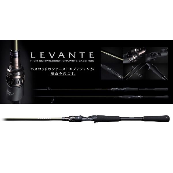 Megabass Levante JP F5-611LV Baitcast 210cm 10,5-42gr 1-teilige Casting Spinnrute