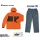 Major Craft Rain-X orange zweiteilige Regenausrüstung XL