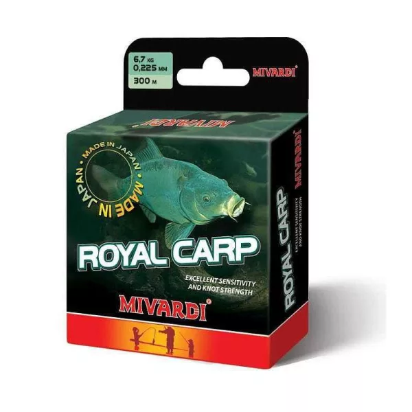 Mivardi Royal Carp 0,255mm 600m Monofil Hauptschnur