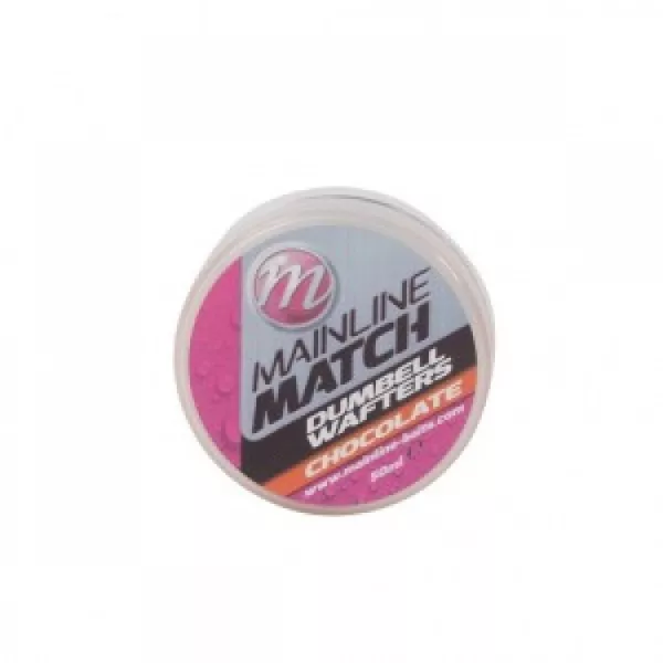 Mainline Match Dumbell Wafters 10mm - Orange - Chocolate - Wafter Hakenköder