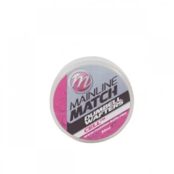 Mainline Match Dumbell Wafters 10mm - White - CellTM - Wafter Hakenköder