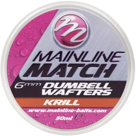 Mainline Match Dumbell Wafters Red Krill Hakenköder 6mm