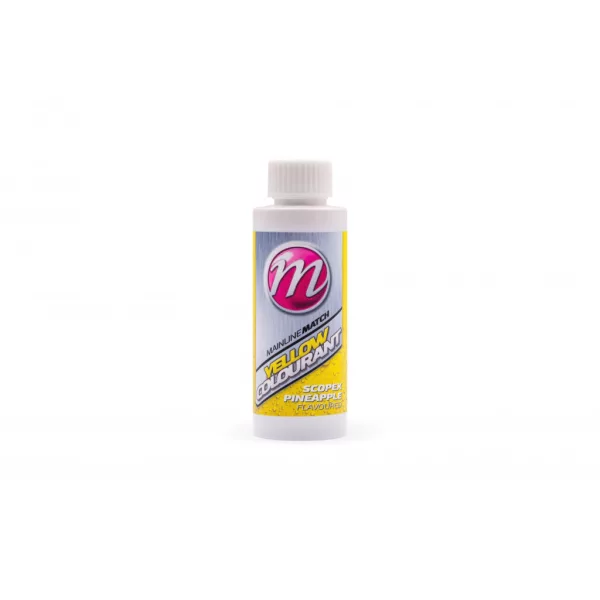 Mainline Match Flavoured Colourants Yellow Scopex Pineapple Folyékony Aroma 100ml