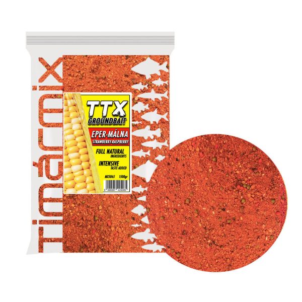 Tímár Mix TTX Groundbait Erdbeer Himbeer Grundfutter 1,5kg