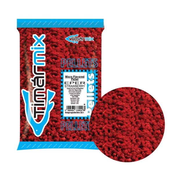 Tímár Mix Micro Flavored Erdbeer Pellet 800gr