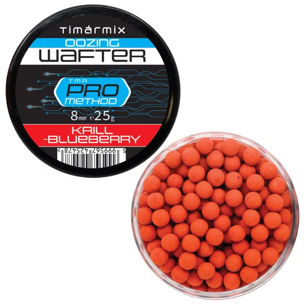 Tímár Mix Pro Method Oozing Krill-Heidelbeere 8mm Rauchiger Wafter 25gr
