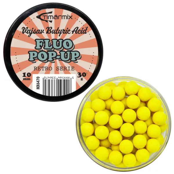 Tímár Mix Retro Buttersäure Fluo Pop-Up 30gr