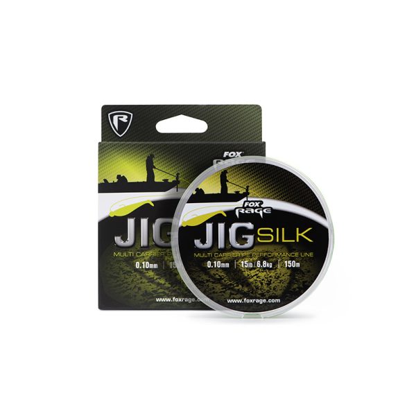 Fox Rage Jig Silk 0,23mm Geflochtene Hauptschnur 150m