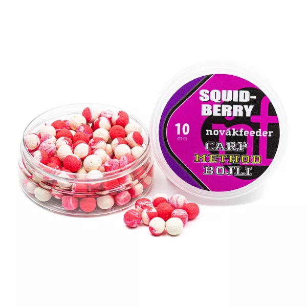 Novák Feeder 10mm Tintenfisch - Beere Carp Method Boilie 25gr