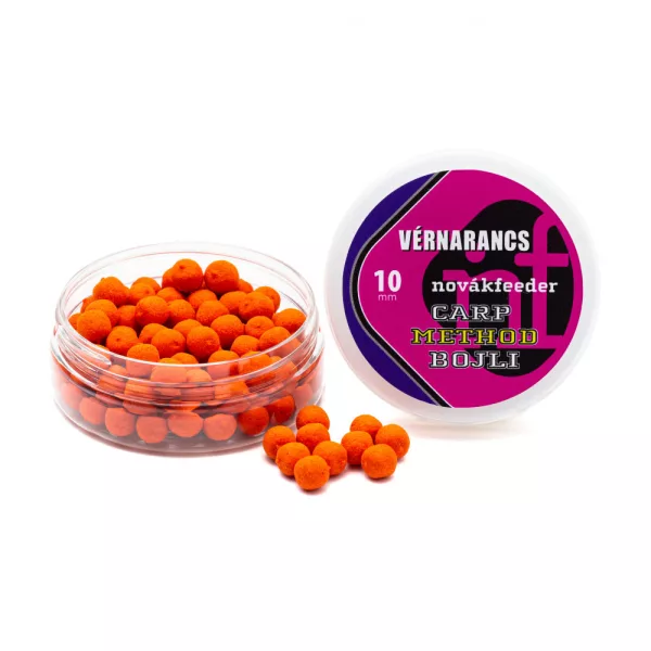 Novák Feeder 10mm Blutorange Carp Method Boilie