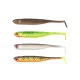 Fox Rage Mini Tiddler Mixed Colour Pack Loaded 7cm Plastikköder 4Stk
