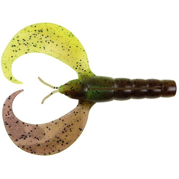 Fox Rage Mini Craw UV Green Pumpkin Gummiköder 6cm