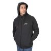 Fox Rage Voyager Hoody Dark Grey Kapuzenpullover mit Reißverschluss S