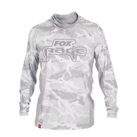 Fox Rage UV Hooded Light Camo Top Kapuzenpullover M