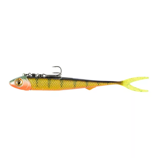 Fox Rage Pelagic Ready Rig Slick Finesse Natural Perch Kunstköder 21cm