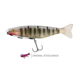   Fox Rage Pro Shad Jointed Loaded 14cm UV Original Stickleback Gummifisch